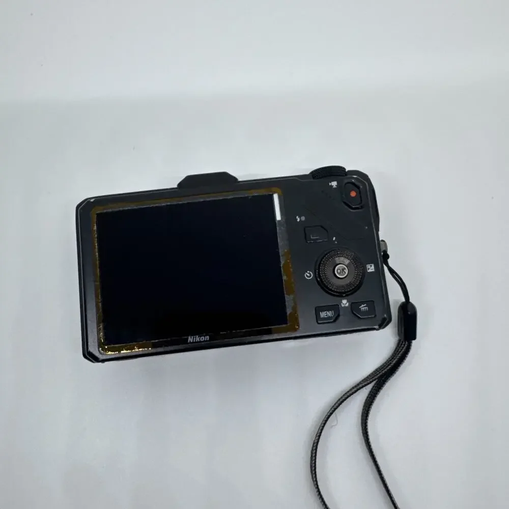 Nikon COOLPIX S9300 16MP 18x Zoom Black Camera Tested Working Read